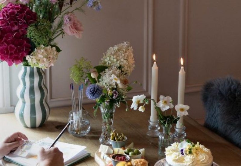 Blooms & Brushes Workshop